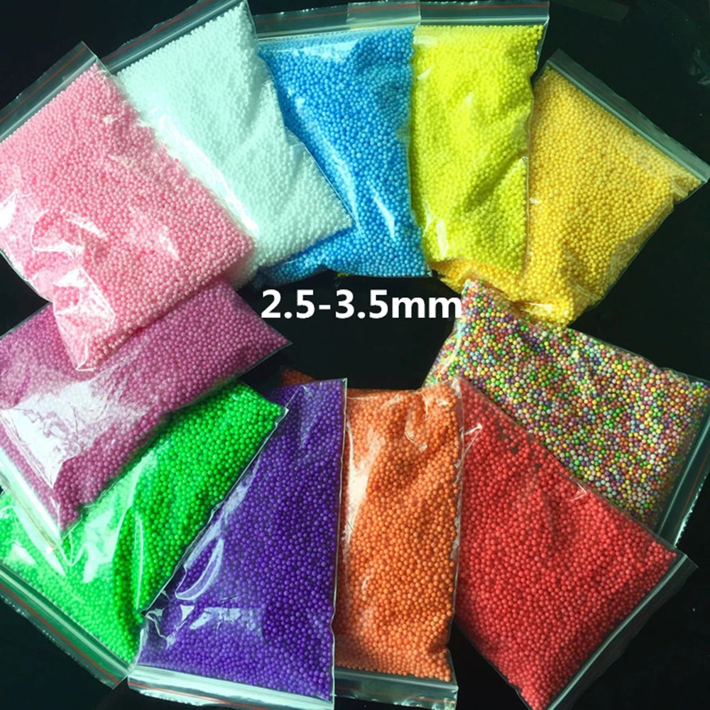 Polystyrene Particles Accessories Polystyrene Beads Slime 1 Diy