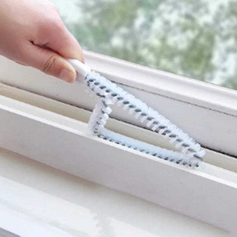 

Multifunction Window Kitchen Tool Cleaning Brush Bathroom Groove Keyboard Nook Cranny Dust Window Track Cleaner