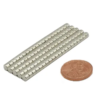 

NdFeB Disc Diameter 4x3 mm Diametrically Magnetized Jewelry magnet Neodymium Permanent Magnets Grade N35 200pcs