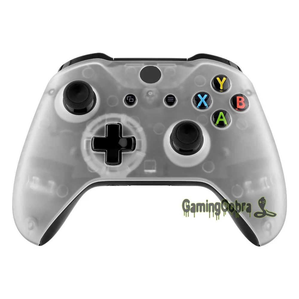 

Foggy Clear Soft Touch Front Housing Shell Faceplate Cover Replacement Cover for Xbox One S X Game Controller - SXOFM02X