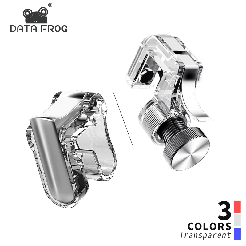 

DATA FROG Phone Game Trigger Fire Button For Mobile Phone Gamepad L1 R1 Shooter for Iphone Knives Out For PUBG Controller