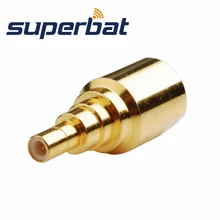 РЧ разъем SMB-FME адаптер SMB Гнездовой разъем(штекер) для заглушка FME прямой вставной разъем никелированный