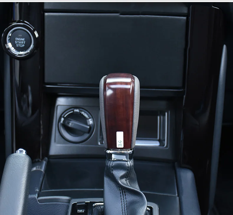 Для Toyota Land Cruiser PRADO FJ150 2010- персик текстура древесины коробка скоростей накладка на рычаг Средства для укладки волос 1 шт