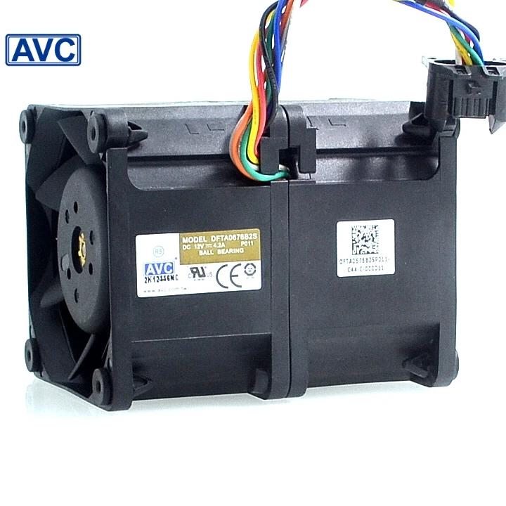 AVC New 6076 4.2A 12V 6 car booster fan violence overpressure electric