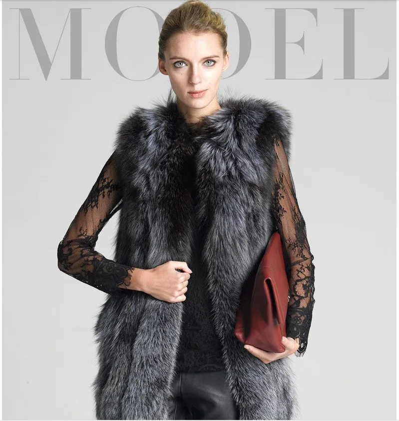 

New Fashion Women Winter Fur Coat Slim Warm Faux Plus Size Fur Vest Thicken Vintage Women Faux Fur Gilet Coat Free Shipping