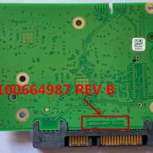 1 шт. оригинальная тест HDD PCB плата 100664987/100664987 REV A