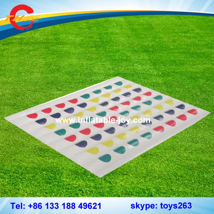 3x3m pvc tarpaulin material twister mat / Classic Twister Game / Newest