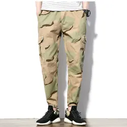 Новые тактические брюки камуфляж мужские джоггеры хип-хоп тренировочные брюки мужские Harajuku комбинезон с карманами повседневные уличные