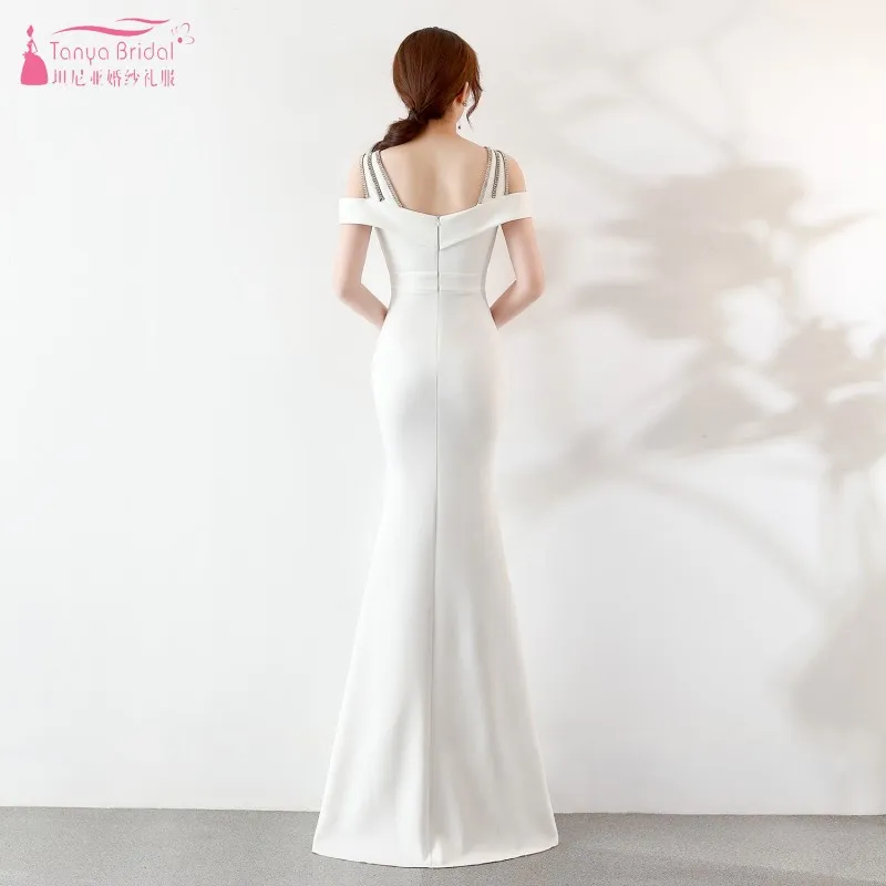Длинные платья невесты robe demoiselle d'honneur 2019 новое длинное платье Для свадебной вечеринки подружки невесты платья для свадеб JQ59