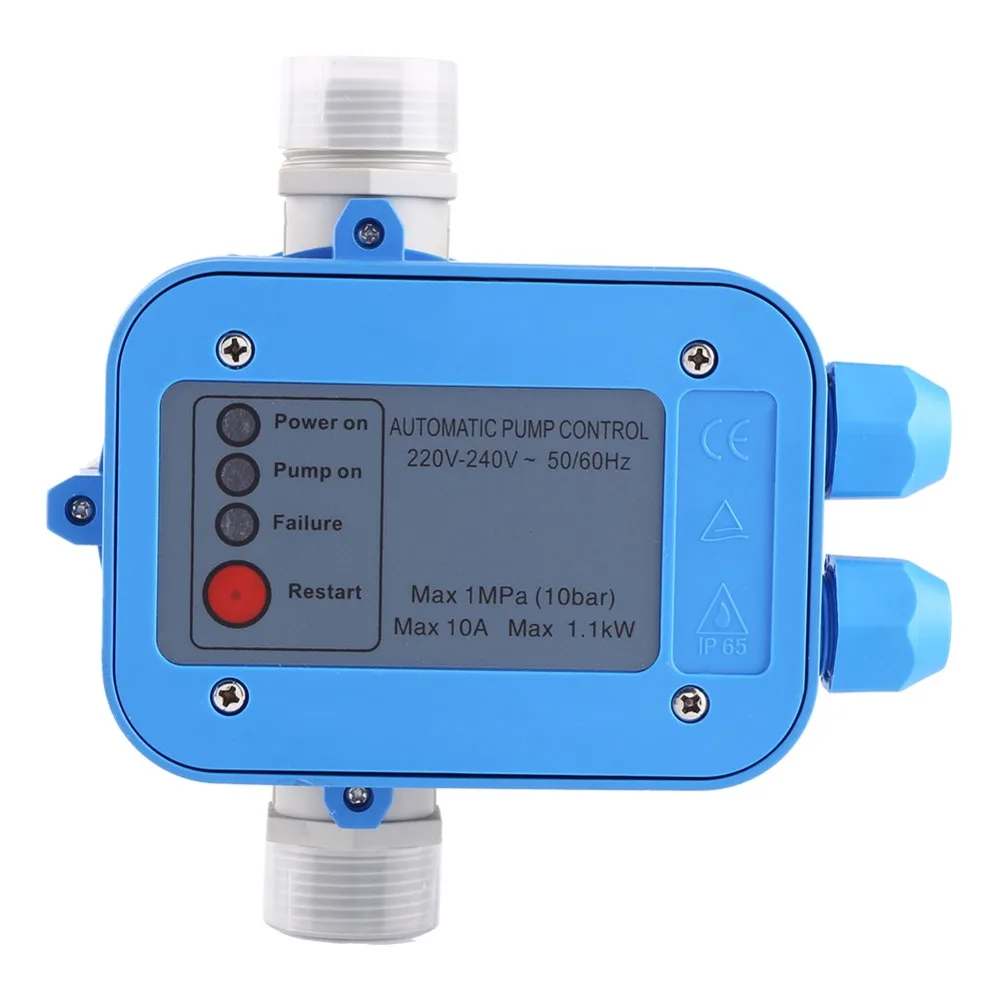 

AC 220v-240v Automatic Water Pump Pressure Controller Control Switch Unit Electronic Switch Use for House/ Courtyard Garden