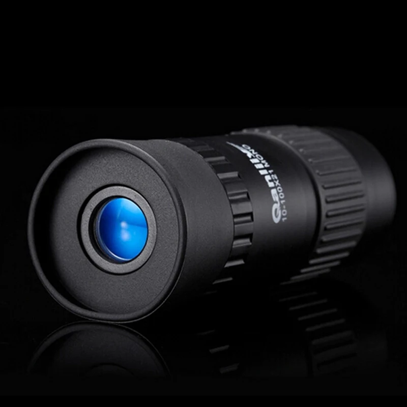 حار بيع 10-100X جميع البصرية جيب التكبير HD أحادي تلسكوب SP04 مناظير مع FMC فيلم الأخضر للسفر شحن مجانا