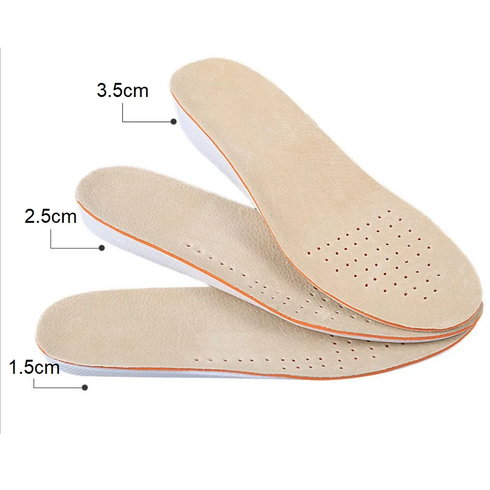 Dropshiping Sport Height Increase Insole School Insoles Shock Absorbing