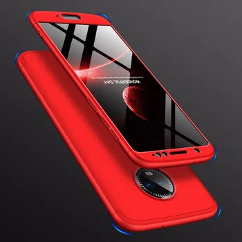 

100pcs/lot 360 All inclusive Shield PC high quality cover case for Motorola Moto G5s plus G6 G7 hard back cover case