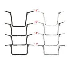 Мотоцикл 1-1/" 12/14/16/18" Обезьяна Вешалки руль для Harley Touring комоды Упаковщики Road King Electra Street Glide FLHT