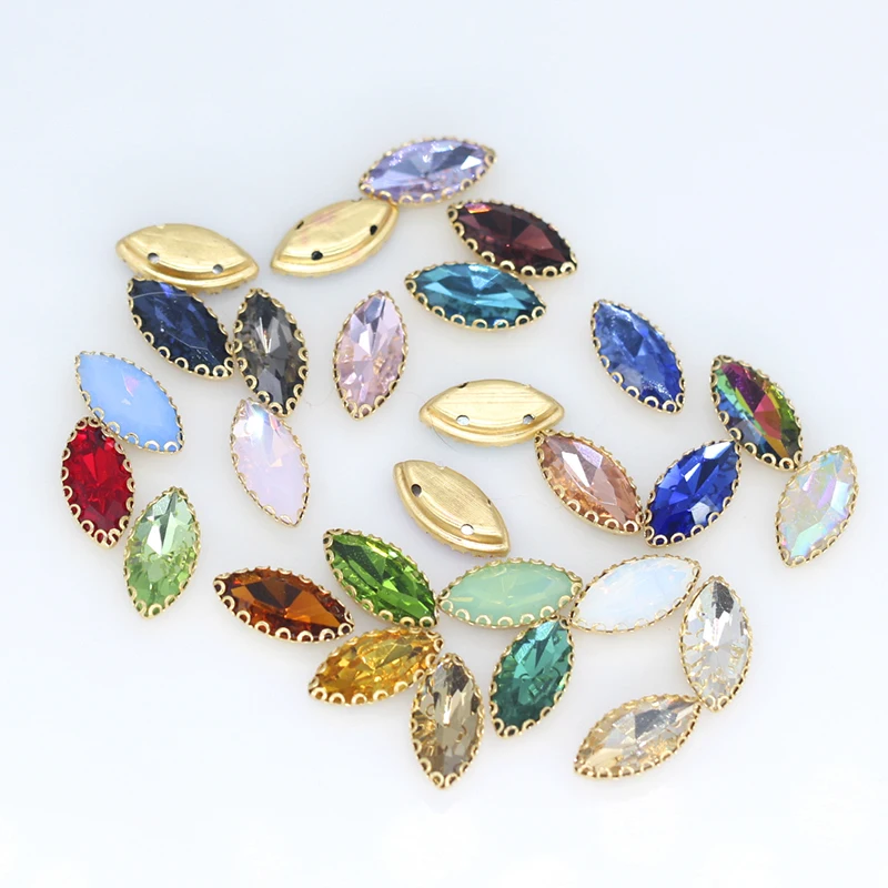 20 шт. декоративные камни для шитья одежды|Бусины| |