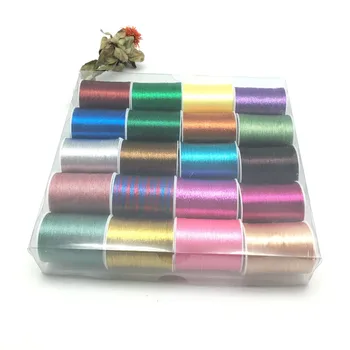 

20 spools metallic thread embroidery thread sewing thread Set AA7642