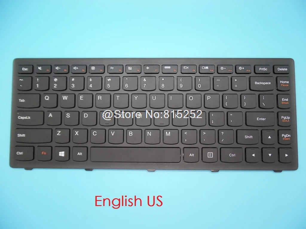 Клавиатура для ноутбука Lenovo G400S сенсорный G405S Z410 S410P TOUCH английский США 25211110 25211117