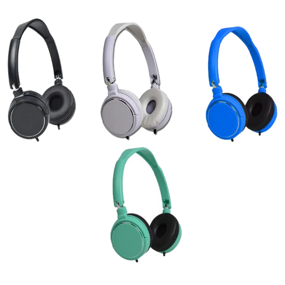

New headphones headset gamer 3.5MM Wired Connector Wire Headphones On Ear Foldable Stereo Headset For Earphone drop shipping