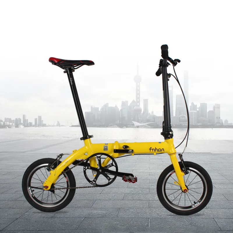 MEROCA 14 inch folding bike Ultra-Light High quality bicycle external three shift / single speed bike