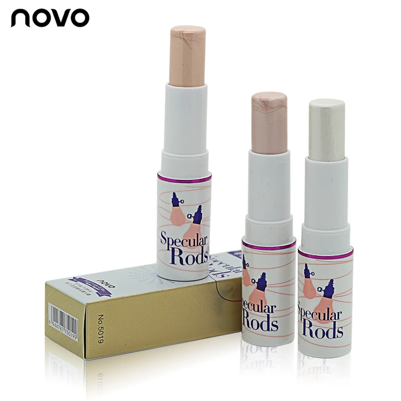 

Perfect Contour Make Up Highlighter Stick Creamy Texture Silver Shimmer Light Waterproof Moisturize Concealer Contour Cream