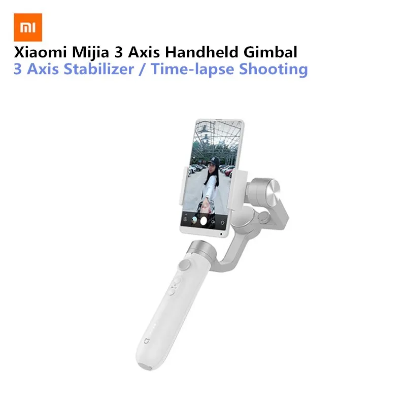 Xiaomi Mijia 3 Axis Handheld Gimbal Stabilizer 5000mAh Battery for Action Camera and Phone Stabilizer VS Feiyu Tech ZHI YUN