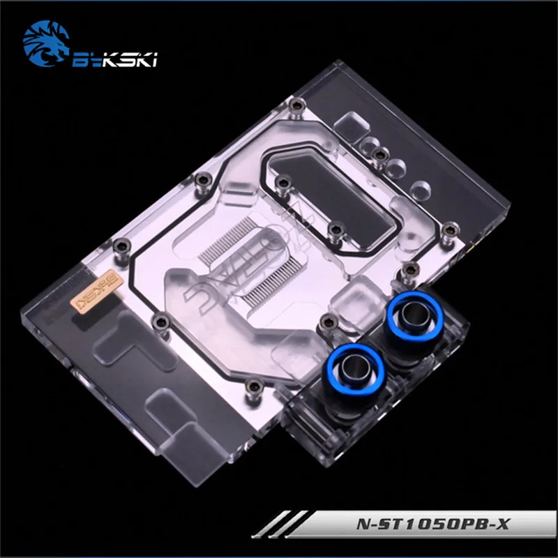 Bykski полный охват GPU водяной блок для ZOTAC Geforce GTX 1050-2GD5 Thunderbolt PB видеокарта N-ST1050PB-X