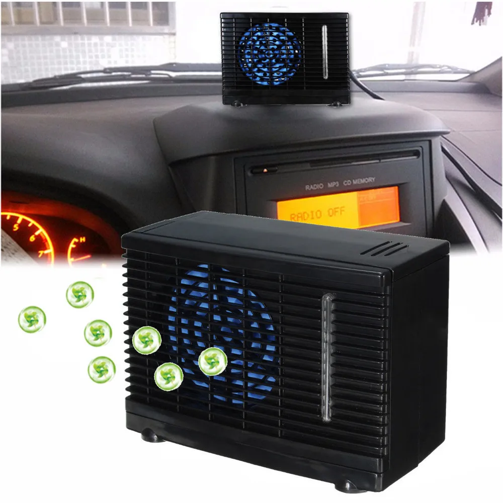 

Portable 12V USB Mini Portable Air Conditioner Humidifier Purifier Desktop Air Cooling Fan Cooler Fan for Office Home