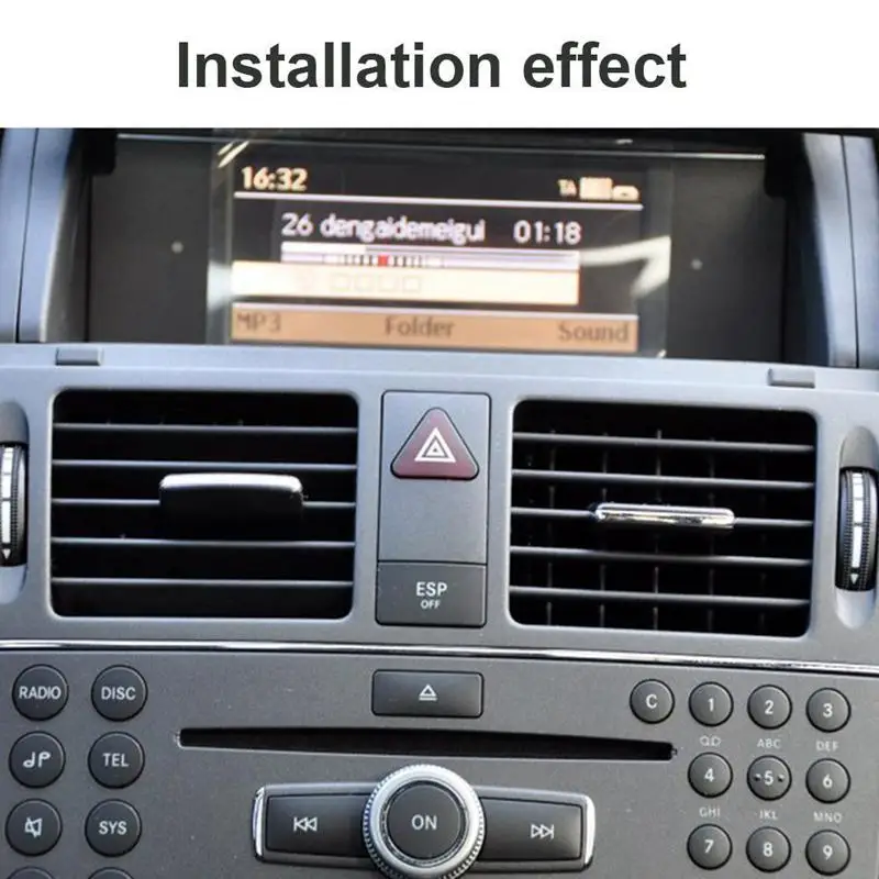 A/C вентиляционное отверстие на выходе Tab зажим Ремонтный комплект для Mercedes-Benz W204 C180 C200 C260