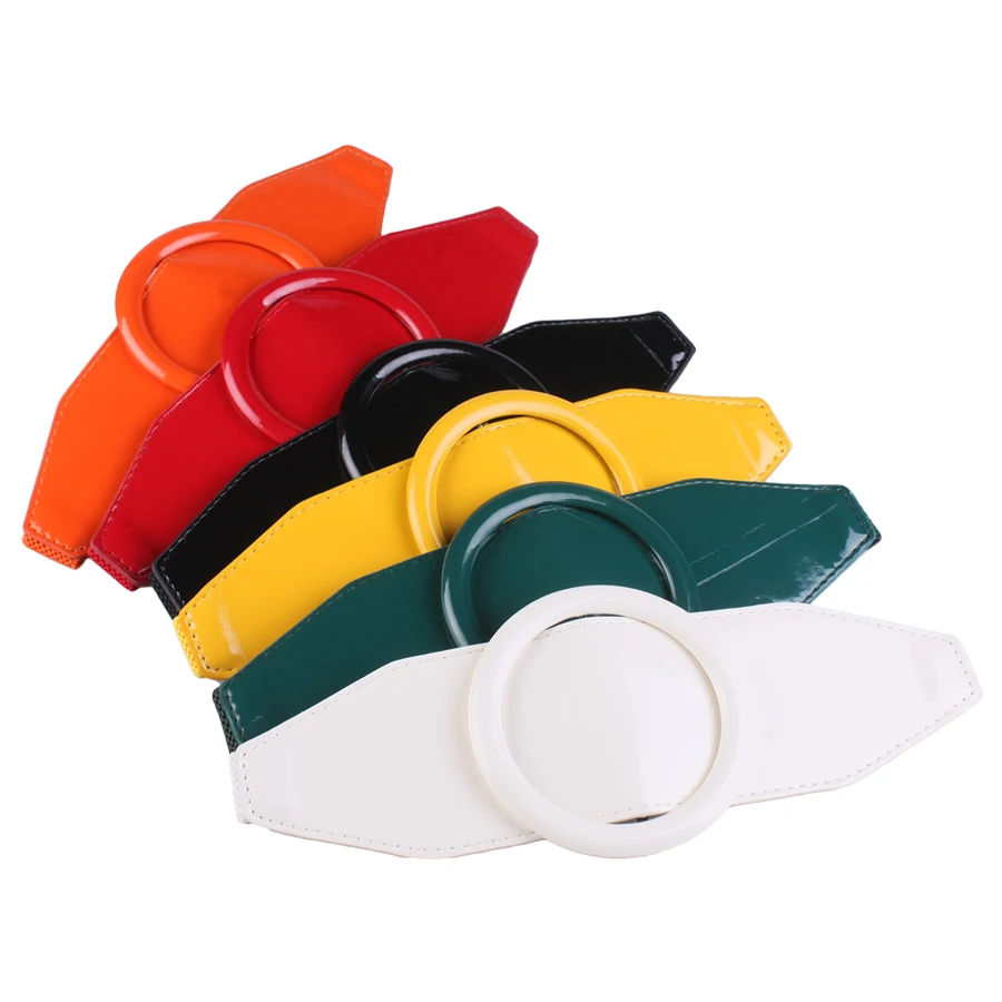 

Simple paint elastic obi fashion candy colors decorated dress accessories ring lumbar pad ACTS the role of sealing V655