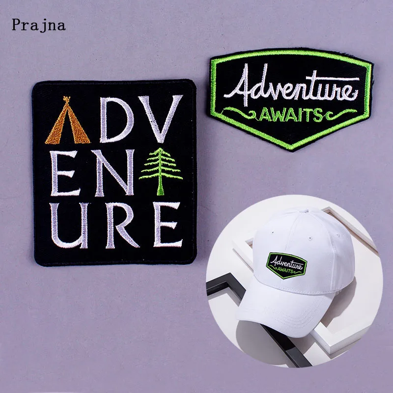 Prajna Adventure нашивка для исследователя вышивка железа на заплатках одежды горный