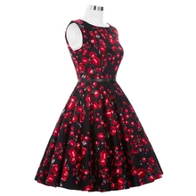 Belle Poque Womens Summer Dress 2017 Floral Retro Vintage 50s Casual Party Robe Rockabilly Dresses Plus Size Vestidos mujer