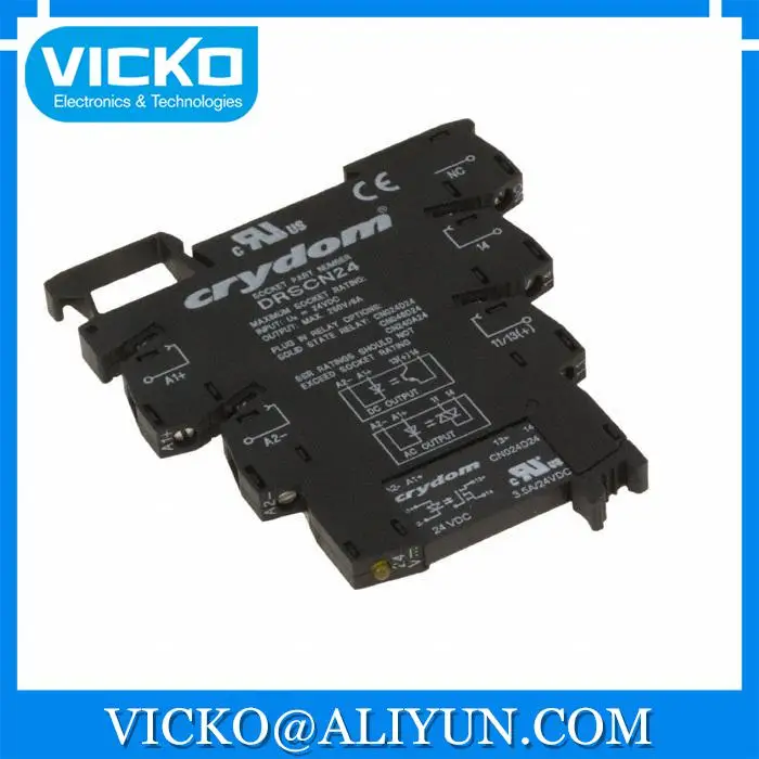 

[VK] DRA-CN048D24 RELAY SSR 0.1A 48VDC DIN-RAIL Relays
