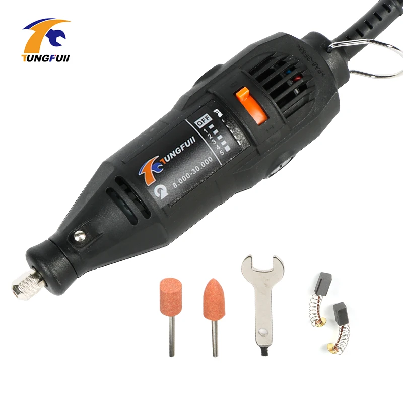 Электрическая дрель 130 Вт Dremel роторный инструмент гравер электрическая