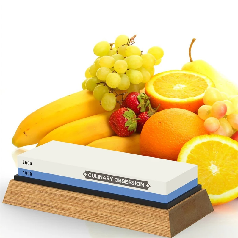  Sunnecko Chef knife Sharpening Stone 1000 6000 Kitchen Knives Sharpener Professional Whetstone 2-IN - 33008832435