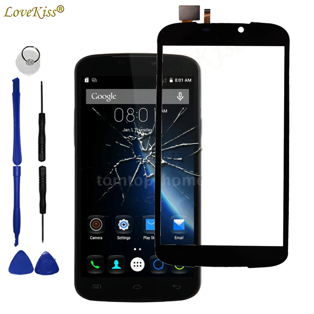 Передняя панель X6Pro Для DOOGEE X6 Pro сенсорный ЖК дисплей дигитайзер стеклянная