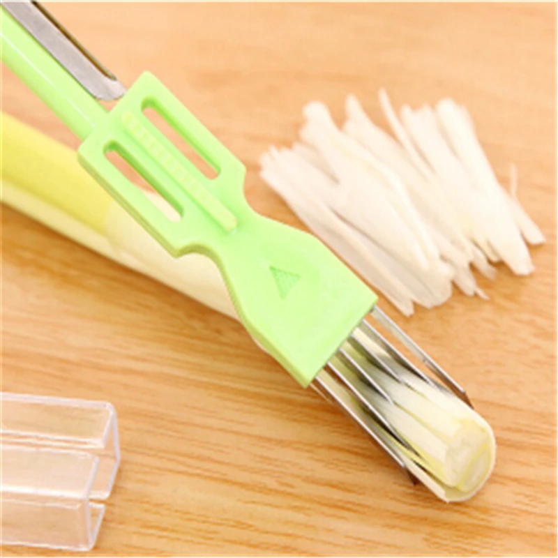 Креативный 1 шт. овощерезка измельчитель удаление кожуры резка в Shred нож для лука