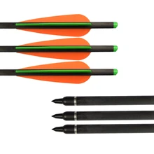 Free shipping ELONG quality 12 pcs/lot carbon fiber crossbow bolt 20 Free shipping ELONG quality 12 pcs/lot carbon fiber crossbow bolt 20