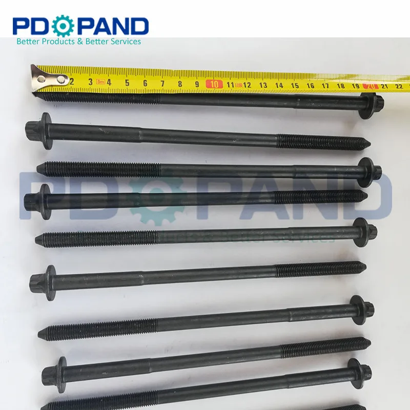 25K4F KV6 Cylinder Head Bolts for Land RoverRover 75 SaloonTourerMG ZS HatchbackZT Saloon 2497cc 2.5 V6 2