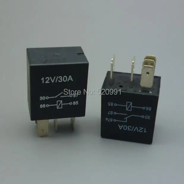 Automotive Relay shhworldsea 1pcs auto relay 12v 30A 5P/ 12V 30A 4P /24V 4PIN /24V 5PIN
