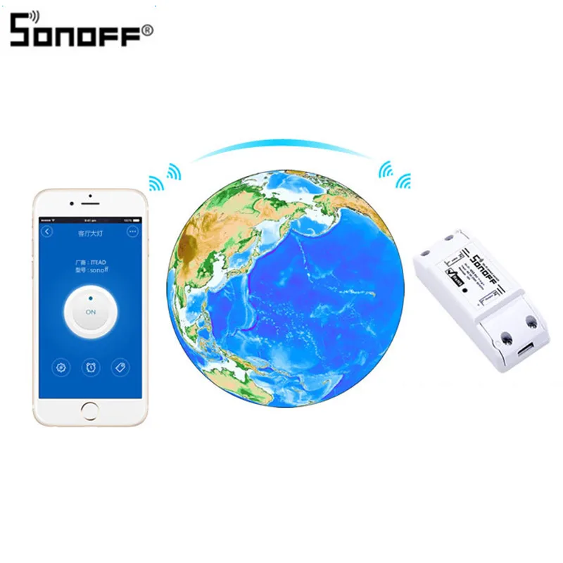 10 шт. Sonoff основной беспроводной Wifi переключатель для интеллектуальное реле