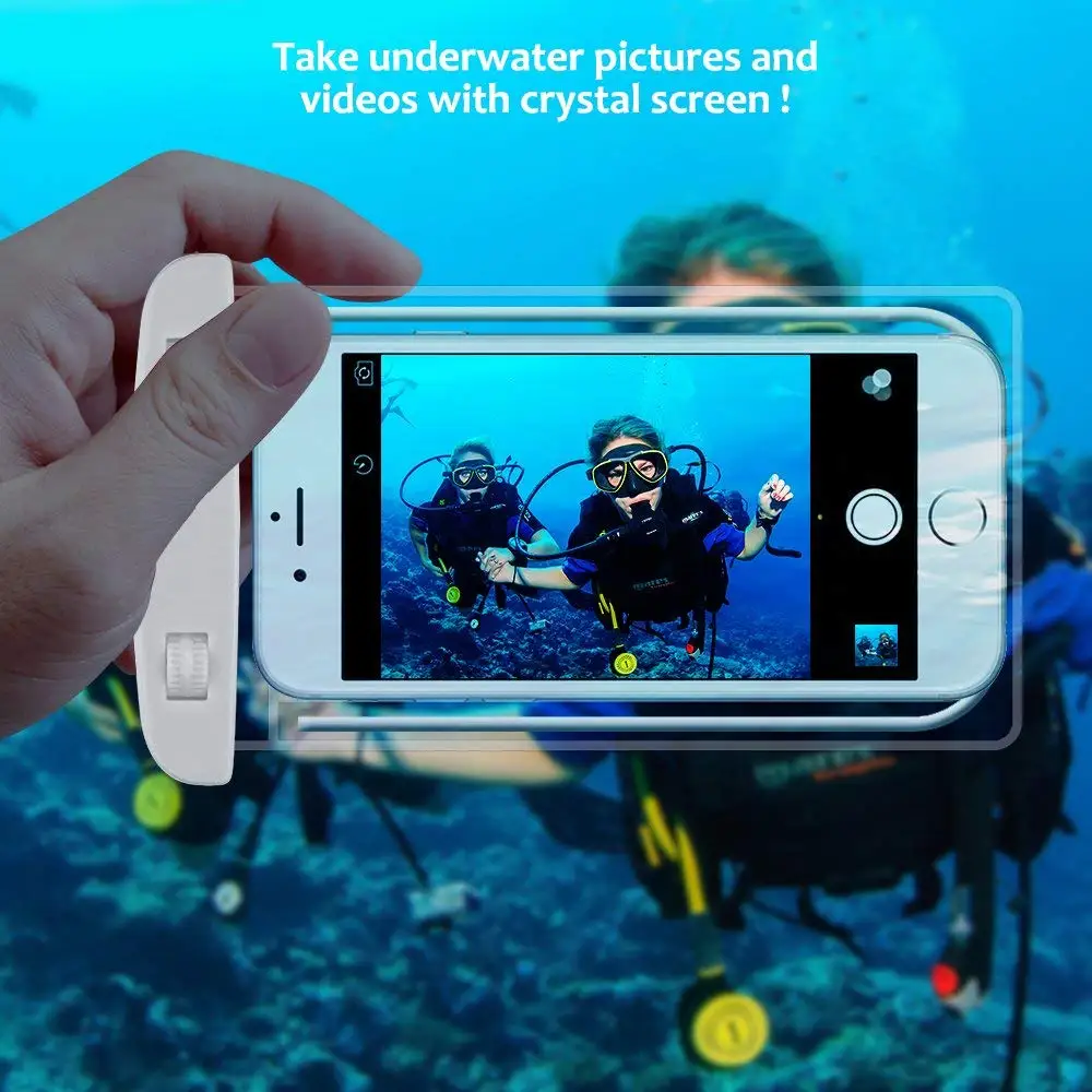 Outdoor Luminous Waterproof Pouch Swimming Beach Dry Bag Case Cover Holder for iphone Samsung Xiaomi Huawei 3.5-6.5" phone waterproof case phone case phone protector cover ipod cover case