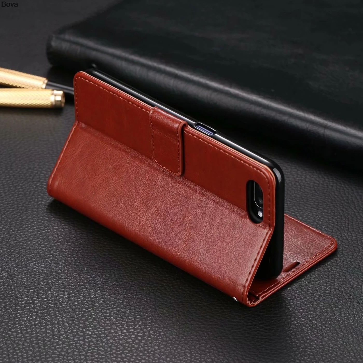 OPPO A5 A3s A7 с отделением для карт чехол A3 6 2 дюймов Pu кожаный бумажник откидной