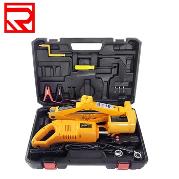

12V Electric Scissor Car floor Jack Lift 1/2" Impact Wrench 12V DC Automotive 2Ton scissor jack crank