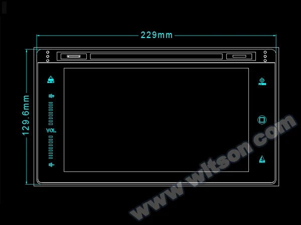 Excellent 8" Android 6.0 OS Car DVD for Toyota Corolla 2016-2017 & Alphard 2015-2017 & Harrier 2013-2017 with Calling Function Support 1