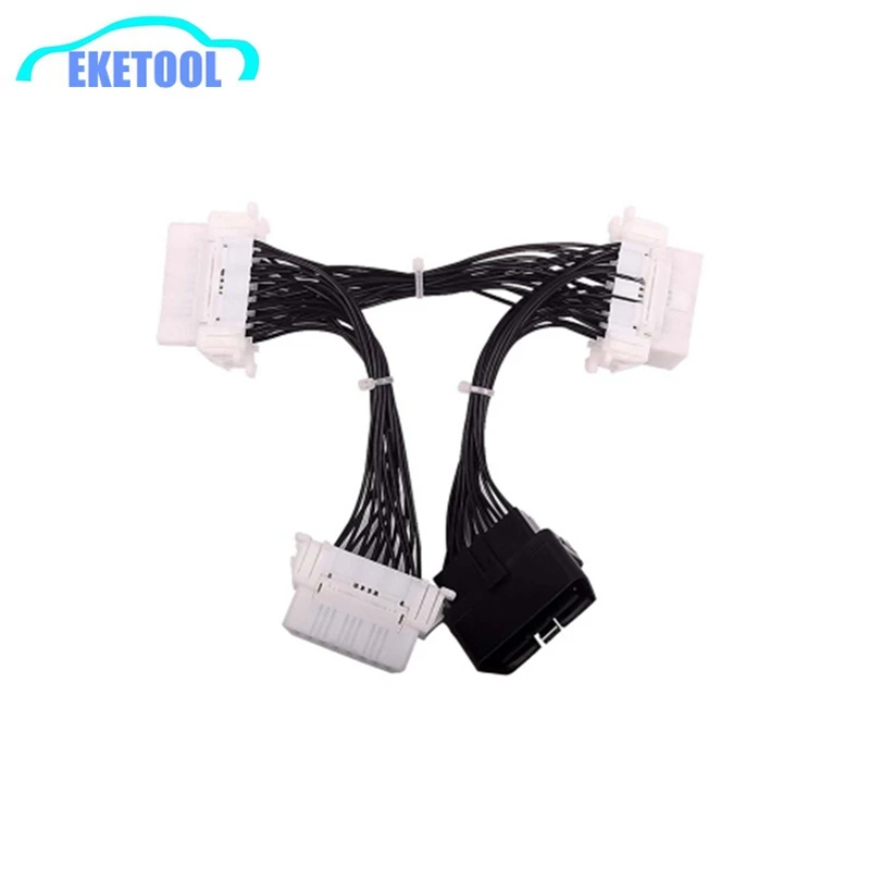 1 Connettore Maschio A 3 Femmina Obd Obd2 Cavo Di Prolunga Splitter Obd2 Connettore A 16 Pin Per Elm327 Obd2 16 Pin Elm 327