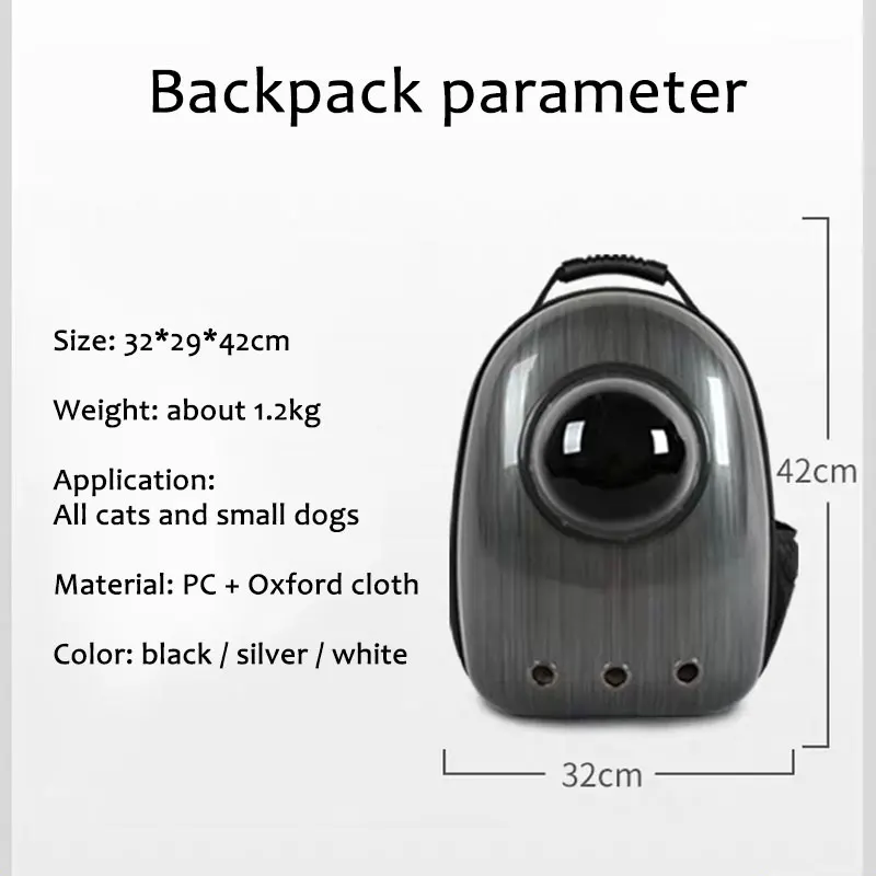 3 цвета, переноска для кошек, рюкзак, дышащая, космонавт, прозрачная сумка, для кошек, собак, на открытом воздухе, походная, дорожная сумка, переносная сумка, клетка для кошек