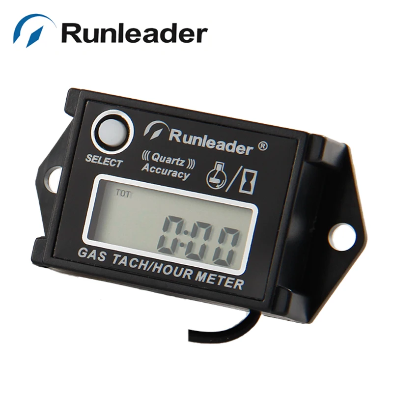 

Digital hour meter tachometer for gas engine motorcycle jet ski ATV mower boat dirt quad bike chainsaw pit bike marine UTV