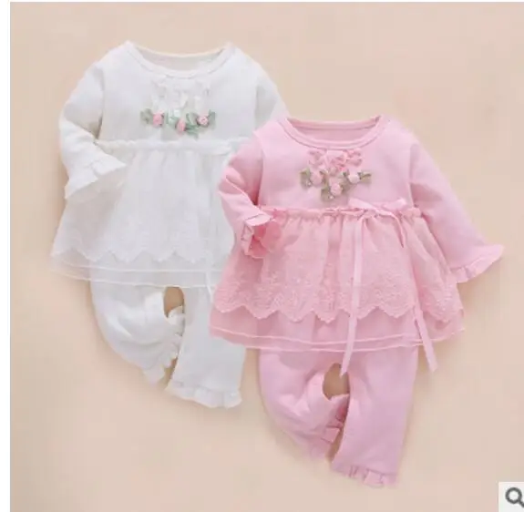 Explosions female baby baby clothes cotton long sleeved jersey newborn