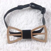 Мужская повседневная мужская Бабочка Свадебная деревянная бабочка женский деревянный галстук Unisexal Papillon шейный галстук