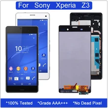 Original LCD for Sony Xperia Z3 Touch Screen Digitizer Assembly for Sony Xperia Z3 Dual Display LCD D6603 D6633 D6653 With Frame Original LCD for Sony Xperia Z3 Touch Screen Digitizer Assembly for Sony Xperia Z3 Dual Display LCD D6603 D6633 D6653 With Frame